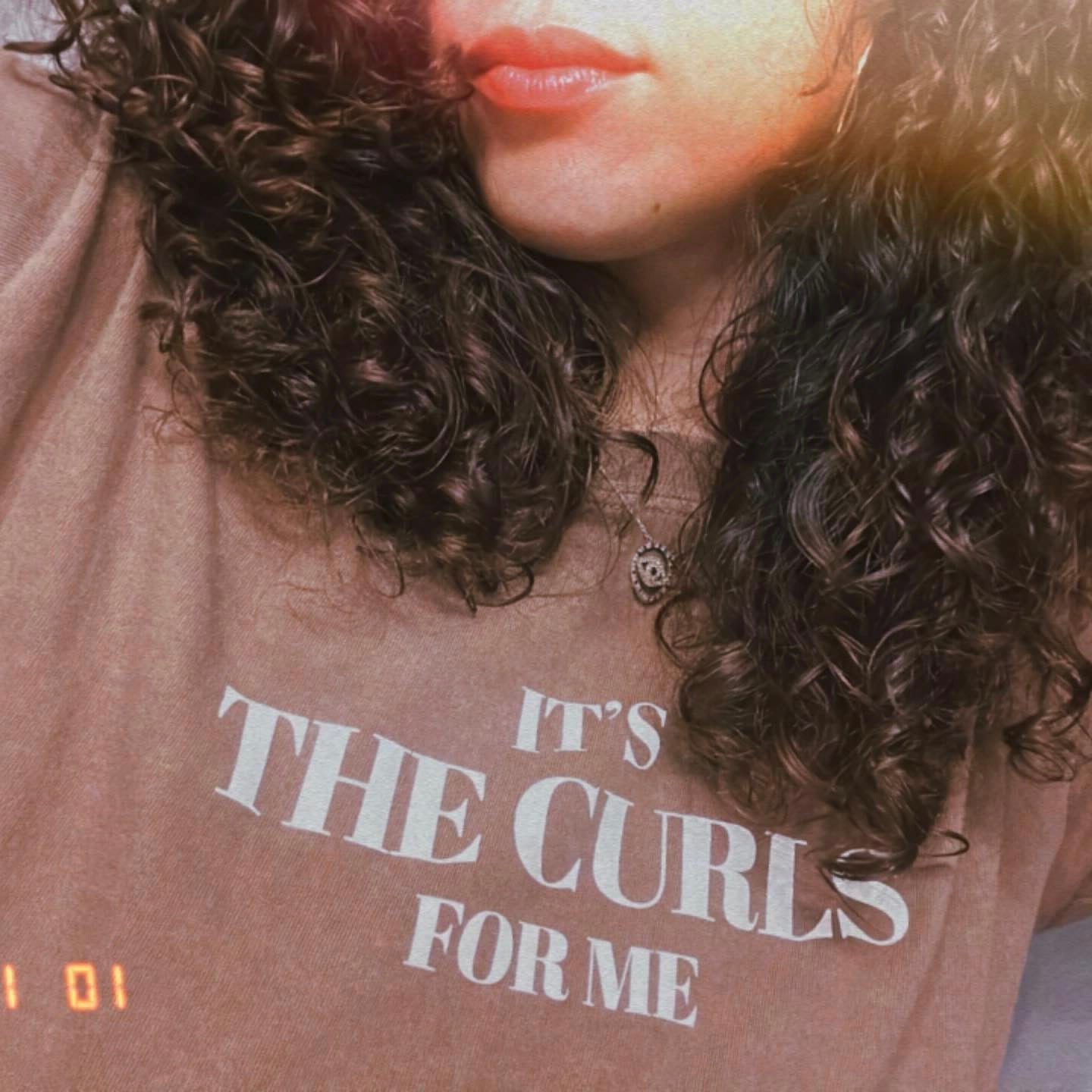 IT'S THE CURLS FOR ME