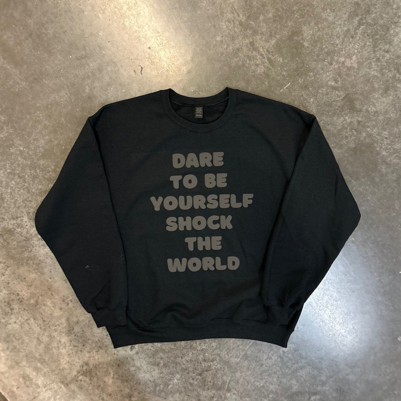 BE YOURSELF CREW/HOODIE